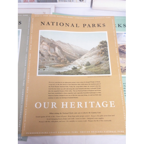 418 - Framed Rock & Roll Music Recorded by the Beatles front cover, framed Here Comes the Sun movie advert... 