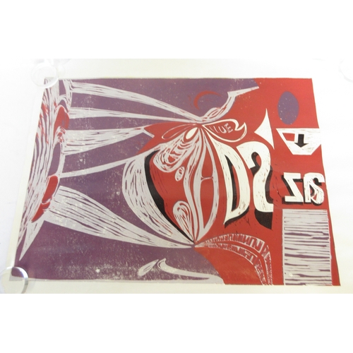 419 - Collection of assorted posters and artwork (some posters are reproduction), Ordnance Survey maps of ... 