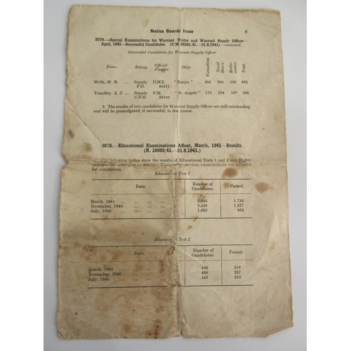 1 - Collection of Medals To D/J 108547 John William Henry Scarborough RN, who's Naval career began in Oc... 