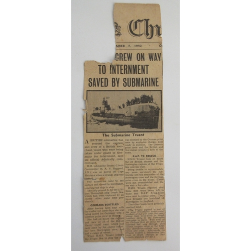 1 - Collection of Medals To D/J 108547 John William Henry Scarborough RN, who's Naval career began in Oc... 