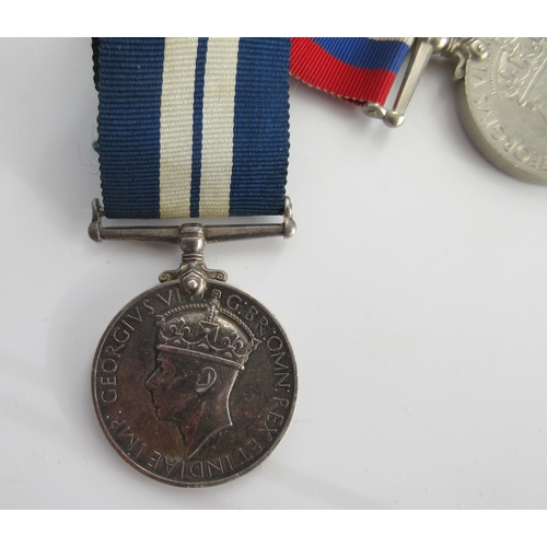 1 - Collection of Medals To D/J 108547 John William Henry Scarborough RN, who's Naval career began in Oc... 