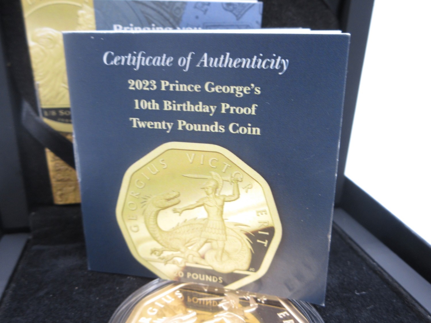 Hattons of London - 2023 Prince Georges 10th Birthday Proof Twenty ...