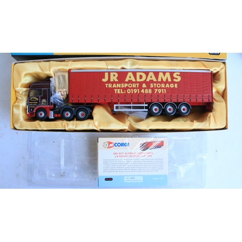Three 1/50 scale Corgi limited edition diecast truck models to include ...
