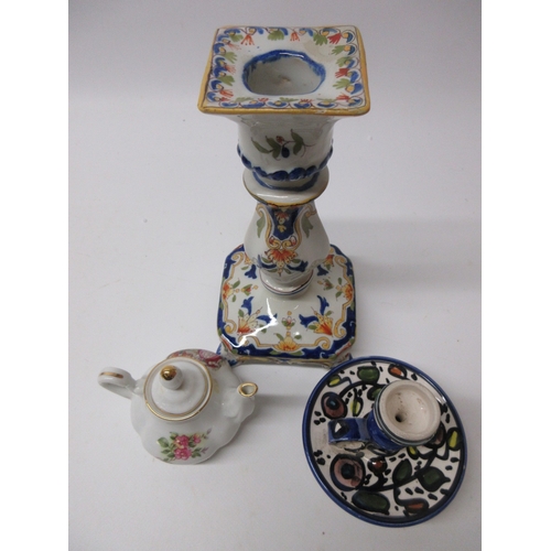 Collection of European ceramics, glassware, gemstone & decorative ...
