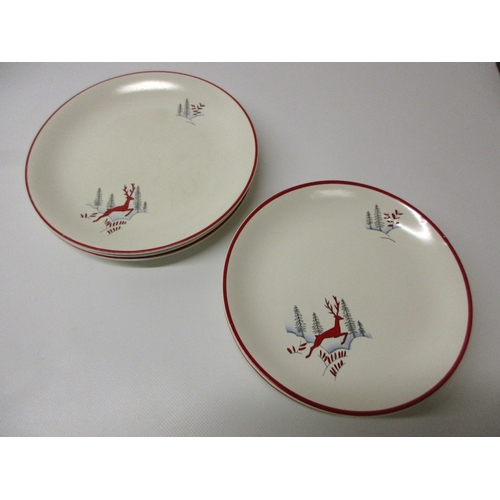 CROWN DEVON クラウンデボン　プレート　ストックホルム Mid century Crown Devon pottery, S Fielding & Co 'Stockholm' or