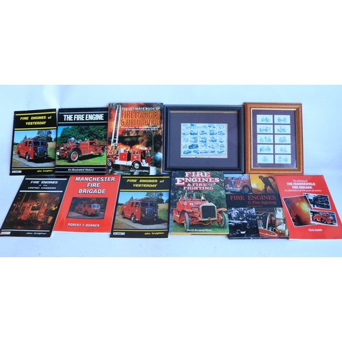 Collection of diecast fire engine models from Lledo and 36x Matchbox ...