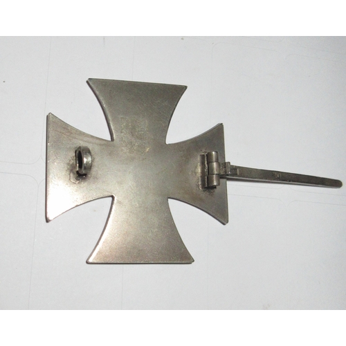 7 - WWII 1st Class Iron Cross by C.F. Zimmenmann. Pforzheim, with pin

Bradleys shipping £23.00 plus vat... 