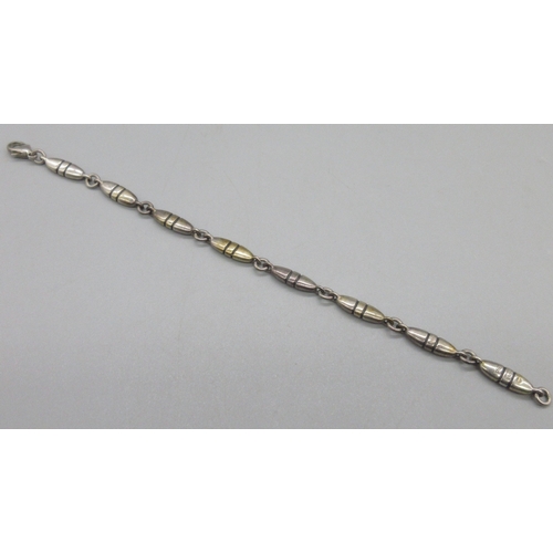 1057 - Georg Jensen silver bracelet (391), fully hallmarked 925 Denmark, L20cm

Bradleys shipping £23.00 pl... 