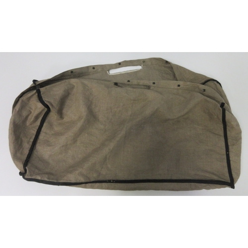 144 - Collection of French military clothing, two pair of 1939 French 262 field Artillery trousers, M47 ca... 