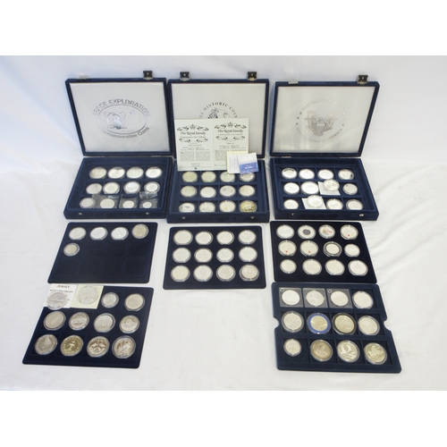 200 - Large collection of Silver proof, silver content and other Proof coins (89) all encapsulated, 9 with...