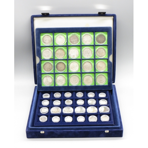 India and Ceylon - collection of Indian and Ceylon coins from c19th ...