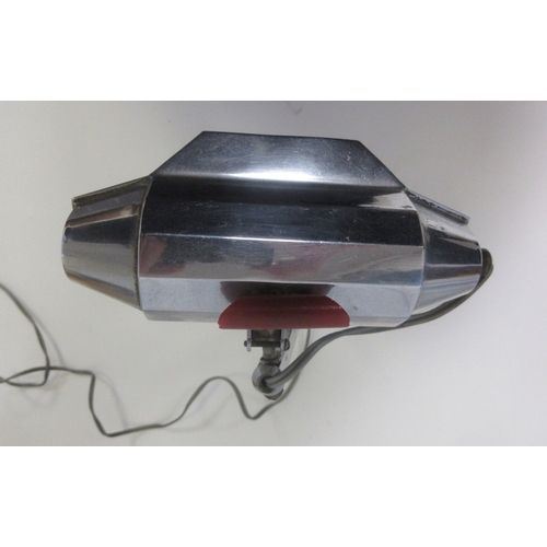 131 - Vintage Art Deco Pirouett chrome Desk Lamp circa 1930s. Hight of stand 27cm lamp shade 16cm

Bradley... 