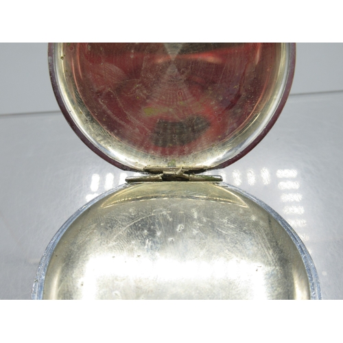 452 - Omega for Servo Electronics Lab chrome stopwatch, signed white dial with 10 minute subsidiary dial, ... 