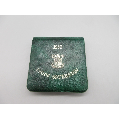 11 - Royal Mint 1980 Proof Sovereign, encapsulated in case

Bradleys Shipping £28.00 plus vat (UK Only)