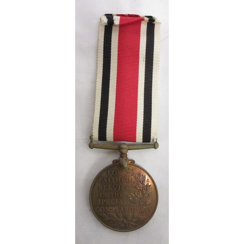 21 - Mixed collection of commemorative and international military medals to incl. Special Constabulary Fa... 