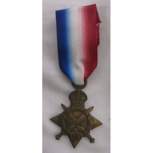 22 - Italy Star, Africa Star, 1939-45 War medal and 1939-45 Defence Medal, also incl. 1914-15 star medal ... 