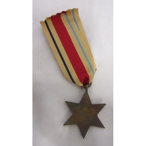 22 - Italy Star, Africa Star, 1939-45 War medal and 1939-45 Defence Medal, also incl. 1914-15 star medal ... 