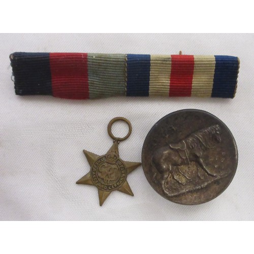 22 - Italy Star, Africa Star, 1939-45 War medal and 1939-45 Defence Medal, also incl. 1914-15 star medal ... 