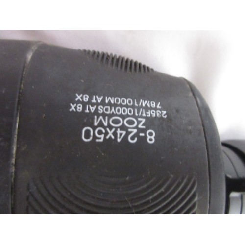 145 - Three cased pairs of binoculars (optics clear on each) by various manufacturers incl. Inpro and HCS ... 