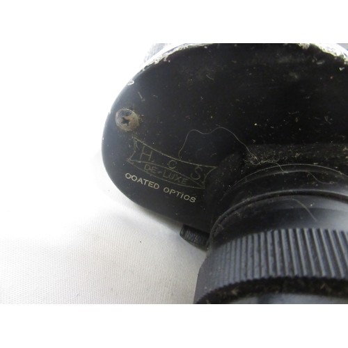 145 - Three cased pairs of binoculars (optics clear on each) by various manufacturers incl. Inpro and HCS ... 
