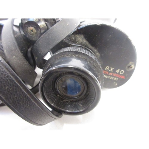 145 - Three cased pairs of binoculars (optics clear on each) by various manufacturers incl. Inpro and HCS ... 