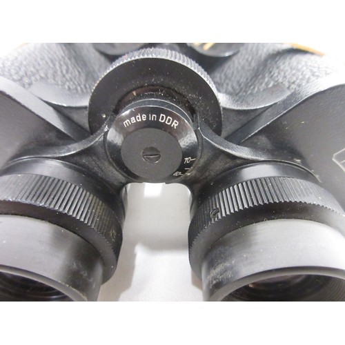 146 - Three pairs of binoculars by various manufacturers incl. Hunter 7x50, Zuiho O.I.C 10x50 (protective ... 
