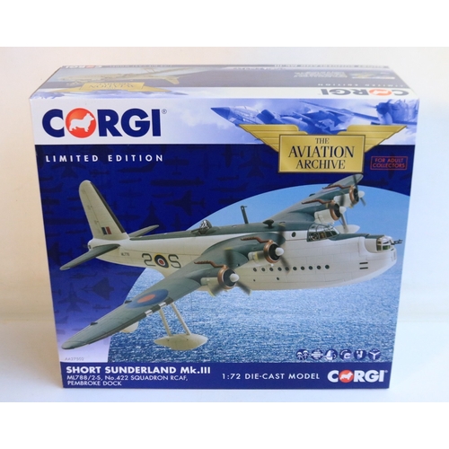 Corgi Aviation Archive AA27502 1/72 scale Short Sunderland MK.III