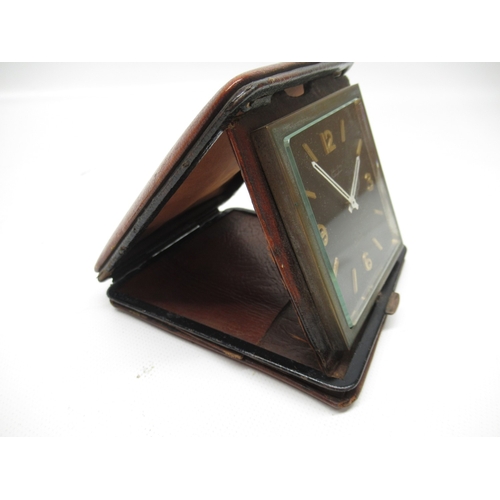 467 - Oris chrome keyless pocket watch, signed silver Arabic dial with centre seconds, signed snap on case... 