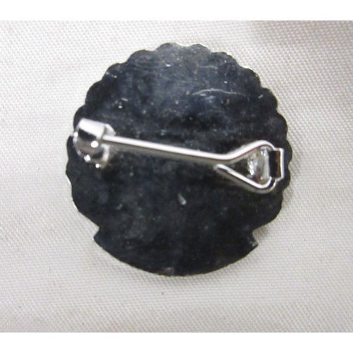 127 - German war period balloon observers badge (clasp AF), also incl. Bundeswehr beret badge for maintena... 