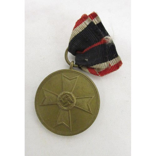 127 - German war period balloon observers badge (clasp AF), also incl. Bundeswehr beret badge for maintena... 