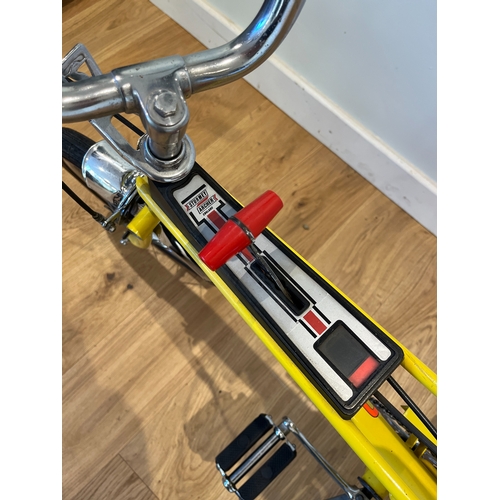 Yellow Raleigh Chopper bicycle, modern Bradleys shipping POA https ...