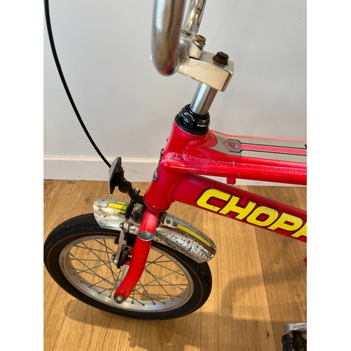 Red Raleigh Chopper MKIII single-speed tricycle Bradleys shipping POA ...