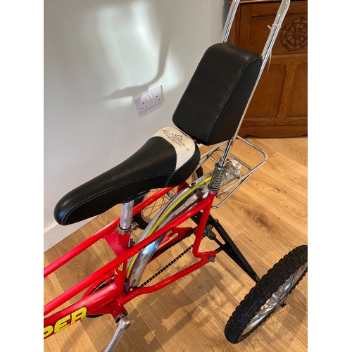 Red Raleigh Chopper MKIII single-speed tricycle Bradleys shipping POA ...