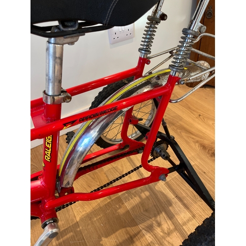 Red Raleigh Chopper MKIII single-speed tricycle Bradleys shipping POA ...