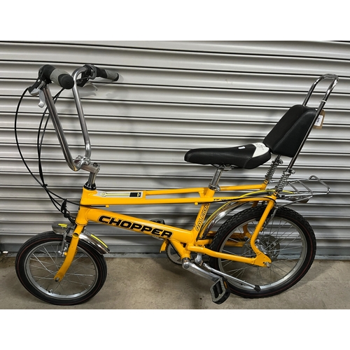 Yellow Raleigh Chopper MKIII bicycle Bradleys shipping POA https://www ...