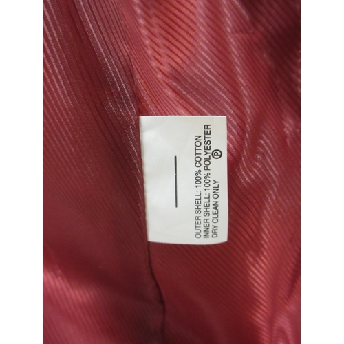 1005 - Madcap of England cotton Union Jack three button jacket, size 40

Bradleys shipping £38.00 plus vat ... 