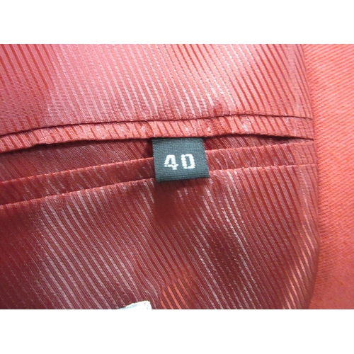 1005 - Madcap of England cotton Union Jack three button jacket, size 40

Bradleys shipping £38.00 plus vat ... 