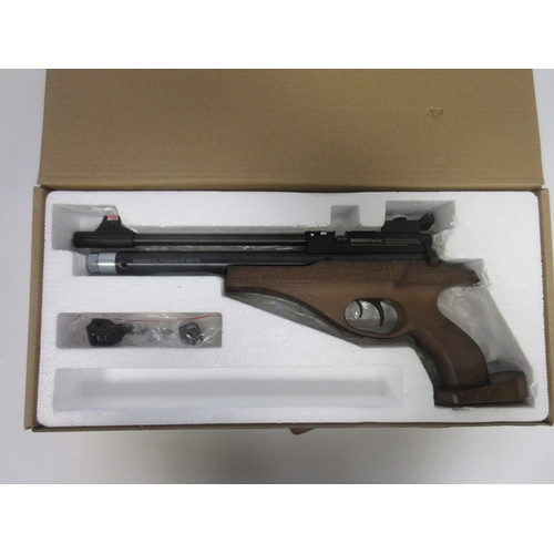 427 - Beeman competition PCP air pistol, model 2027, calibre .177 , 3000 PSI, two 12 shot magazines, in or... 
