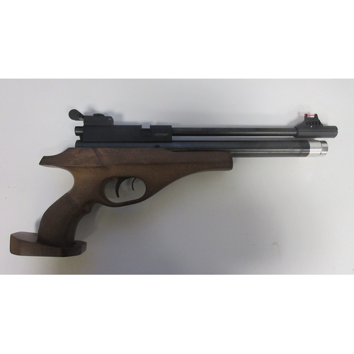 427 - Beeman competition PCP air pistol, model 2027, calibre .177 , 3000 PSI, two 12 shot magazines, in or... 