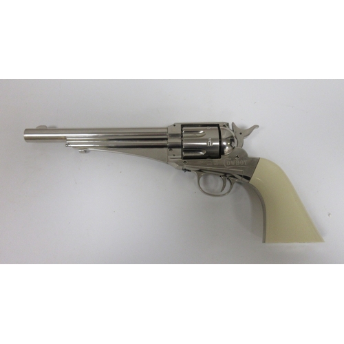 429 - Colt Sheridan 'Cowboy' co2 air pistol, 6 shot revolver with pellet bullets .177 calibre, serial numb... 