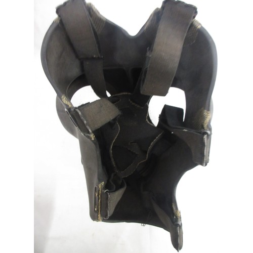 123 - Three WW2 gas masks (one civilian, one military issue, one A.R.P AF) dated 1940/1941/1942, one in or... 