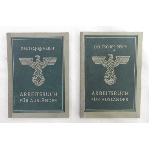 126 - German war period wall eagle, two Iron Cross 2nd Class, 1914 Iron Cross 2nd class, 25 Year Faithful ... 