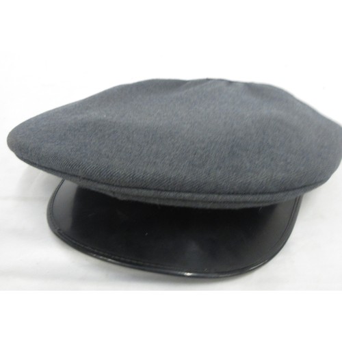 125 - Two British military caps incl. one Army officers cap with R.E.M.E cap badge made by Thomas & Stone ... 