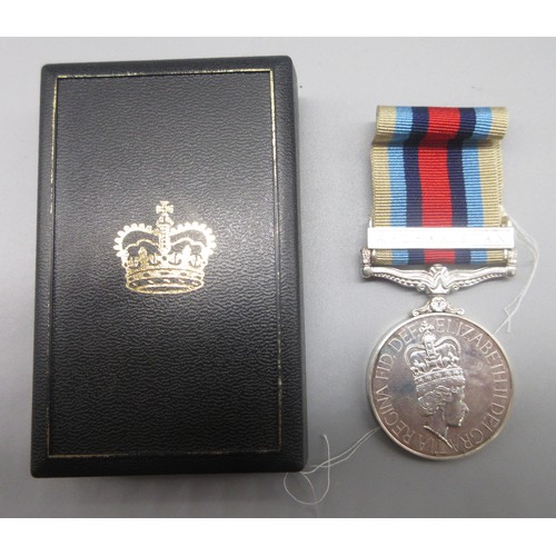 44 - Operational Service Medal 2000 with Afghanistan clasp and ribbon To. Gnr JK Yagomate RA 30037623

Br... 