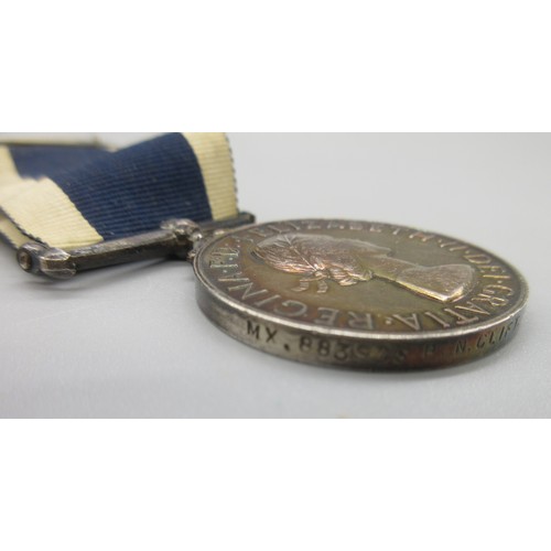 58 - RN Service and Good conduct medal (Elizabeth II) To. MX.883905 P. N. Clift. CH.EL. H.M.S Hermes and ... 