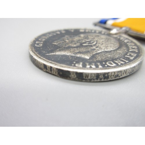 59 - RN Long Service and Good Conduct Medal (George V, 2nd type), 1914-1918 war medal, WW1 Victory all to... 