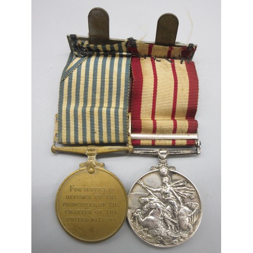 60 - Naval General Service Medal 1909-62 (George VI) with Malaya clasp (7,800 issued) To. C/SSX 789572 P.... 