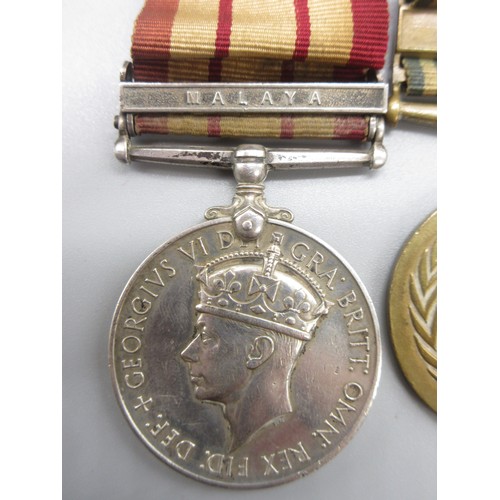 60 - Naval General Service Medal 1909-62 (George VI) with Malaya clasp (7,800 issued) To. C/SSX 789572 P.... 