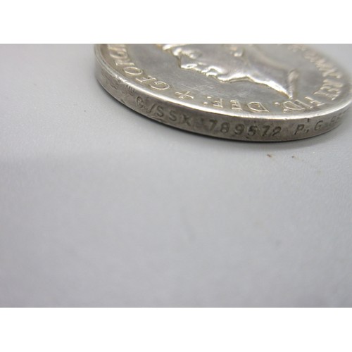 60 - Naval General Service Medal 1909-62 (George VI) with Malaya clasp (7,800 issued) To. C/SSX 789572 P.... 