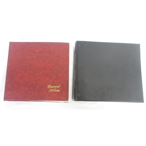 171 - Two WW1 postcard albums to incl. personal letters, POW cards/photos, parades/inspections, Daily Mail... 